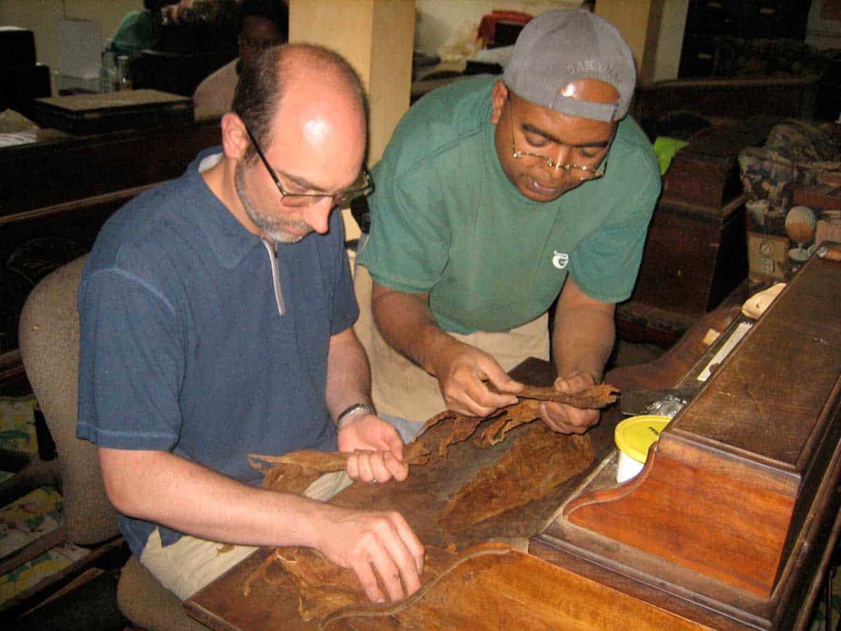 Cigar Roller Bahamas event the falcons entertainment