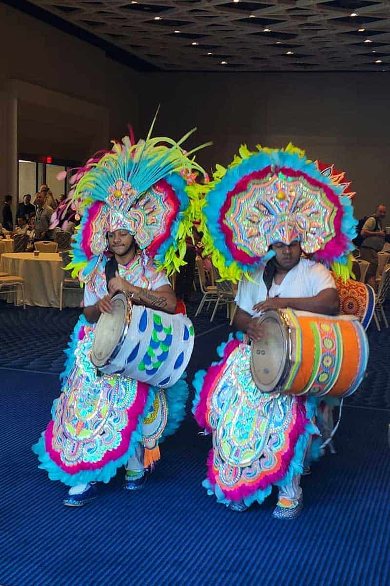 Junkanoo drummers bahamas event the falcons entertainment