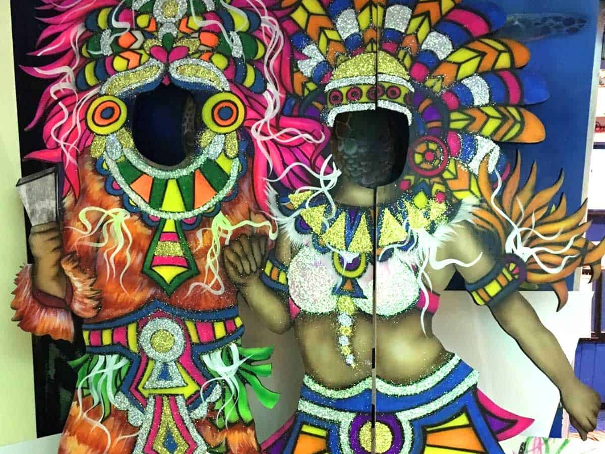 Junkanoo photo cutout bahamas event the falcons entertainment