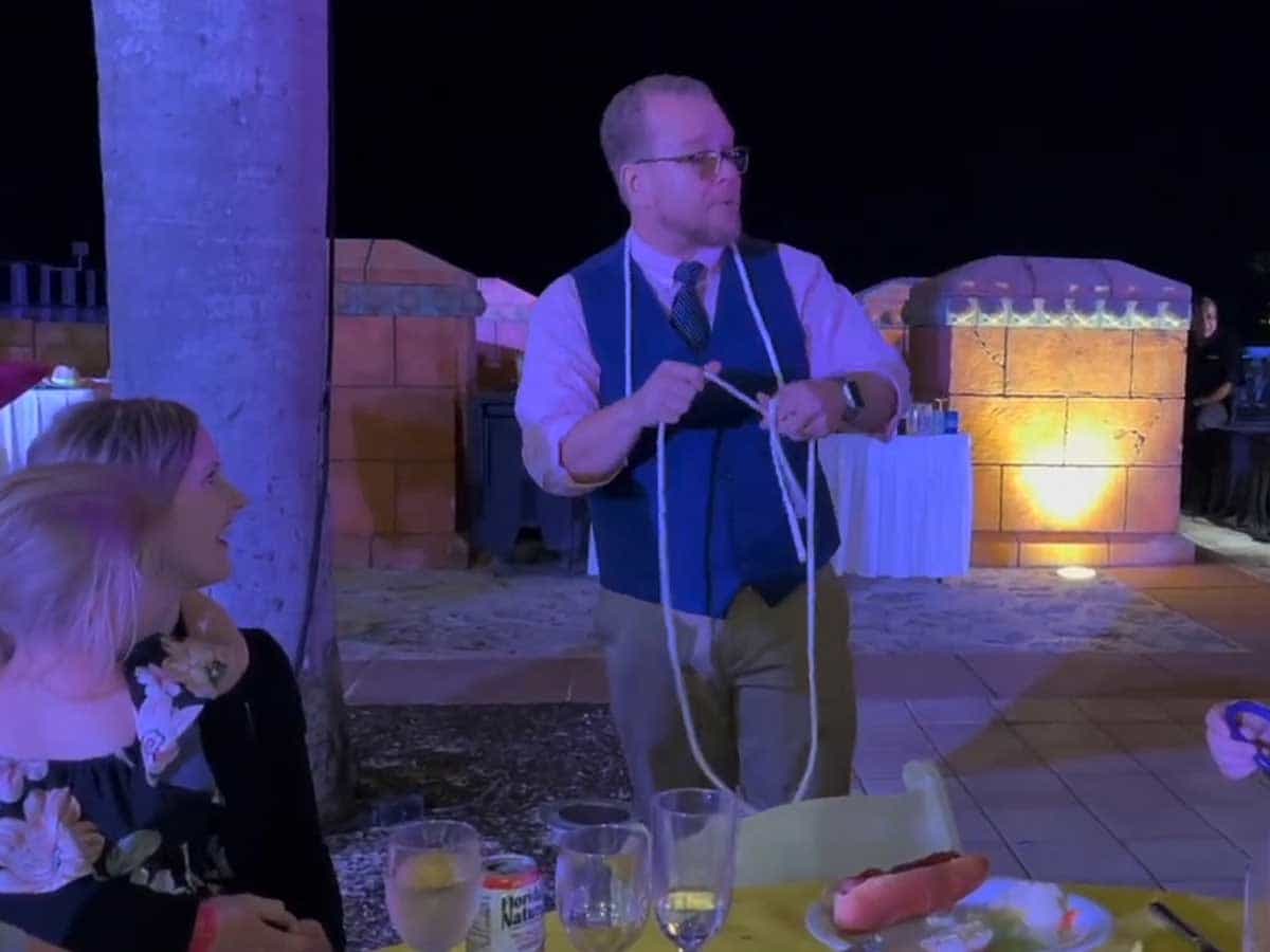 Magician bahamas event the falcons entertainment