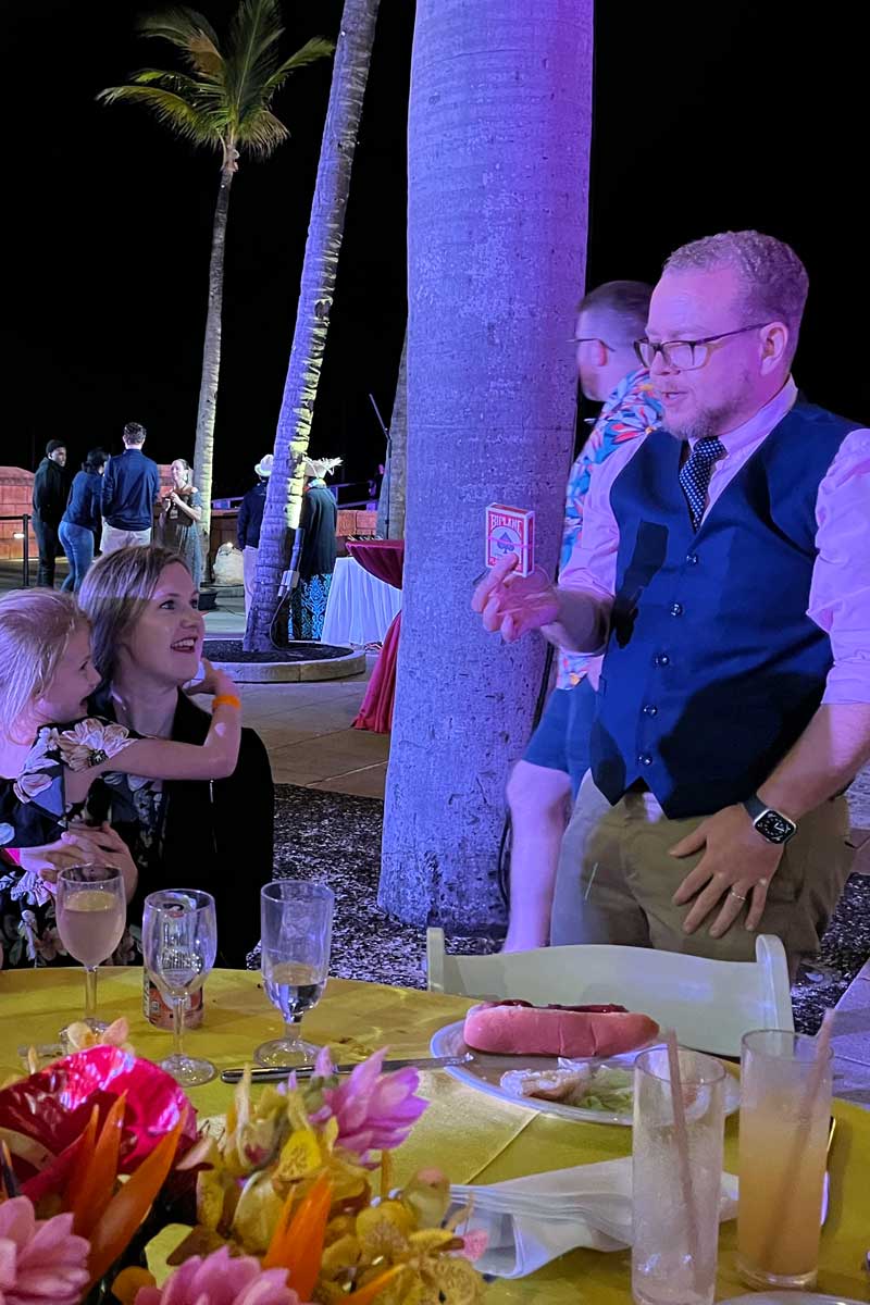 Magician bahamas event the falcons entertainment