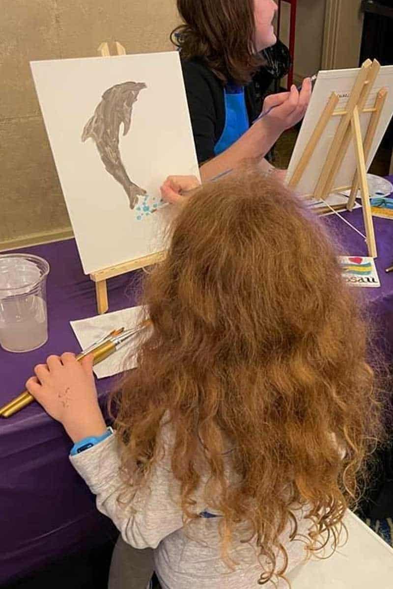 Painting bahamas event the falcons entertainment