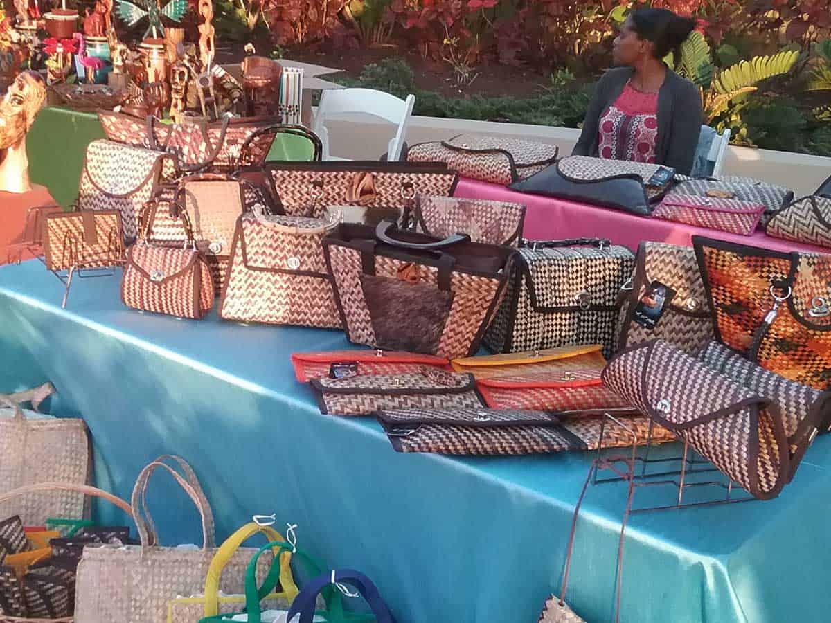 Straw bags artisans market bahamas event the falcons entertainment