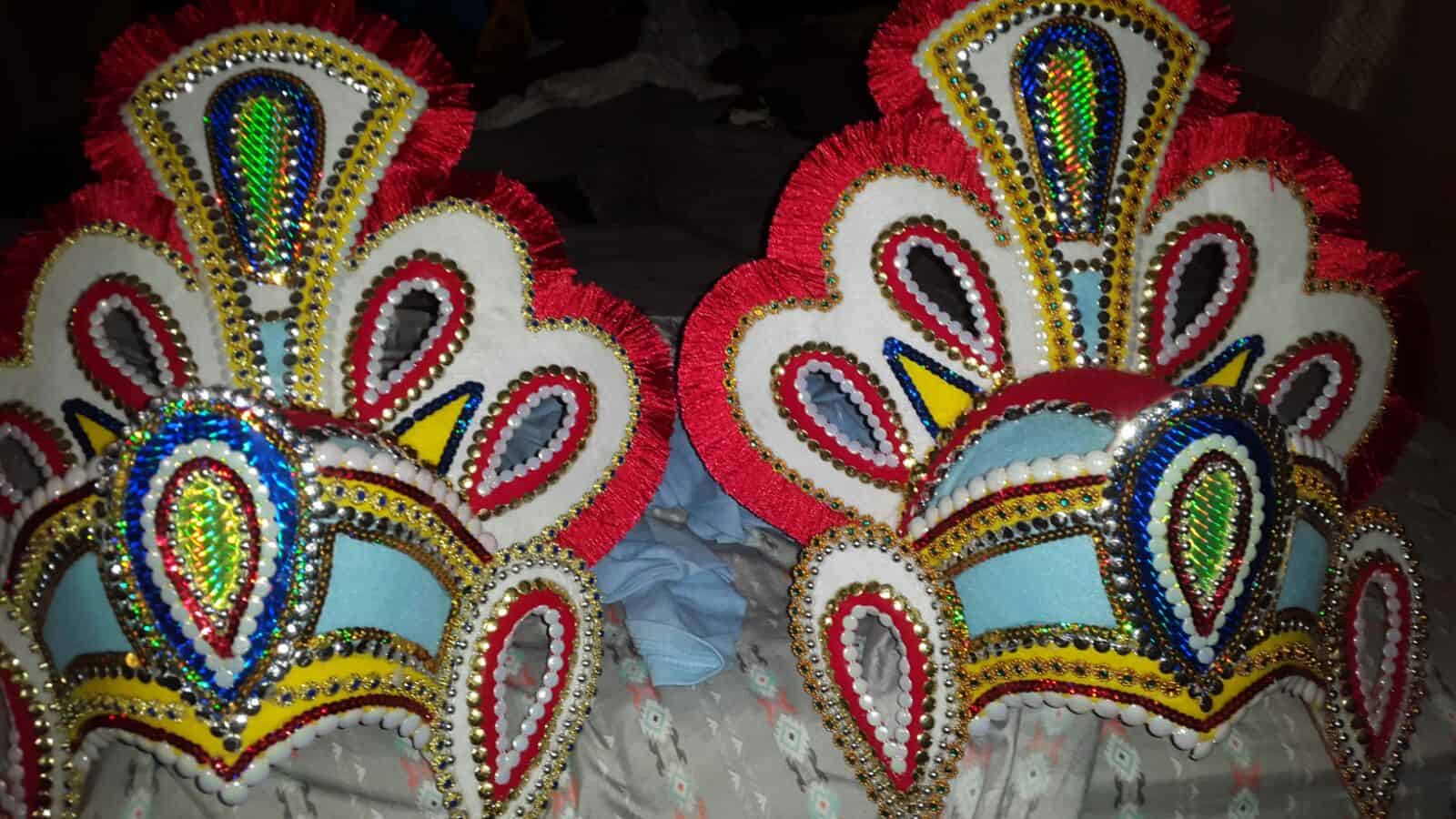 The falcons entertainment junkanoo head piece